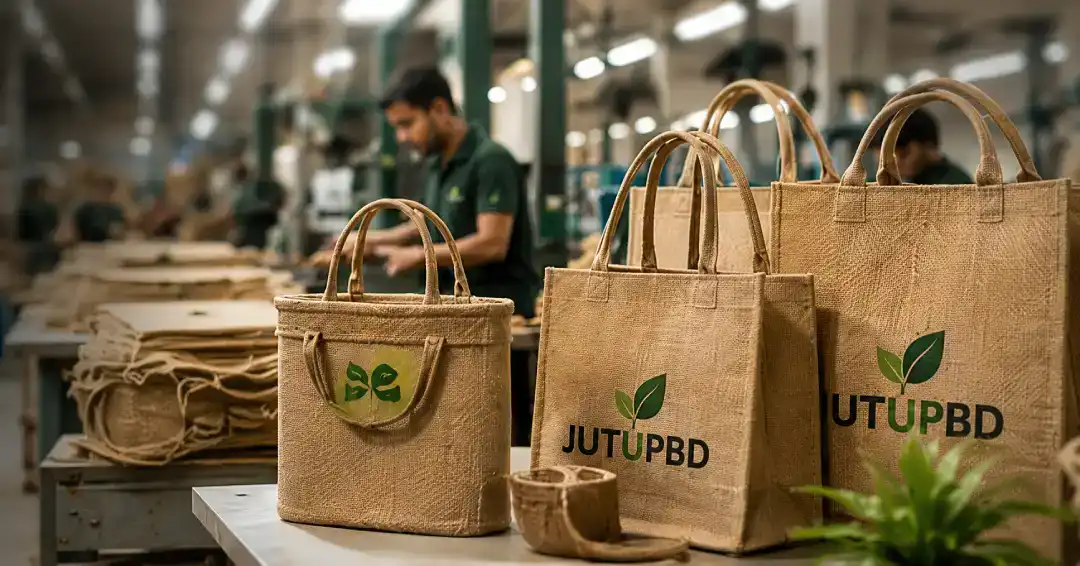 Jute bag manufacture factory